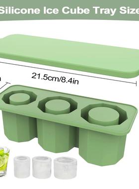 Leeseph Ice Cube Tray for Stanley Cup Tumbler Cup , Cylinder