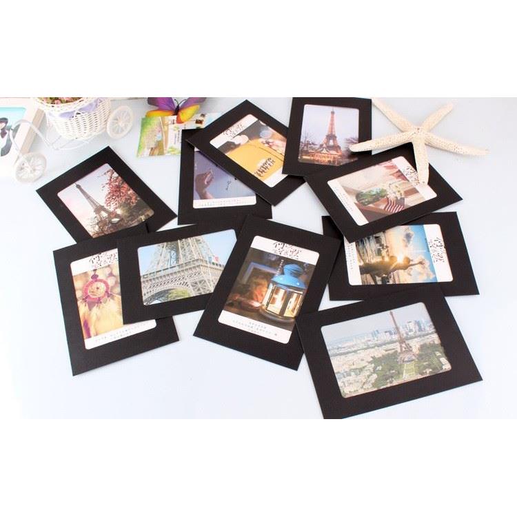 10Pcs 3Inch Paper Photo Flim DIY Wall Picture Hanging Frame