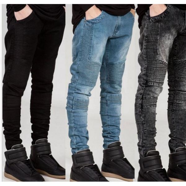 jeans pants for black winter men 2019