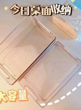 Portable Transparent Makeup Organizer Storage BoFWGx Acrylic