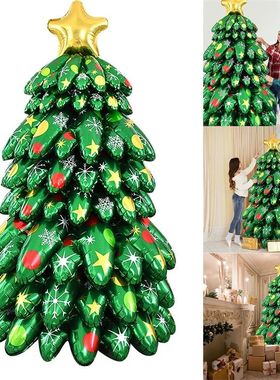 Inflatable Christmas Balloons Party Decor Santa Claus Snowma