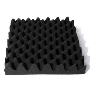 30 x 30 x 6cm Soundproofing Foam  Crate Acoustic Wedge Fo