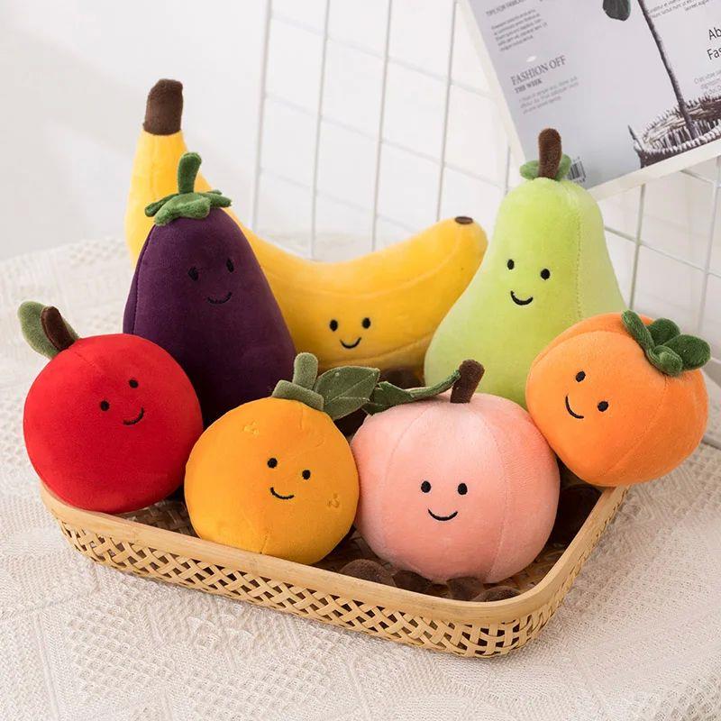 Simulation Cuddly Breakfast Plushie Doll Toy Fruit Stuffed F