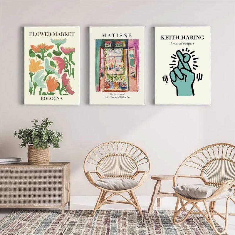 Abstract Painting Canvas Poster Nordic Wall Art Home Decor