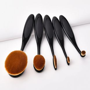 Brushes Makeup Oval Hair Toothbrush Nylon Portable 5Pcs