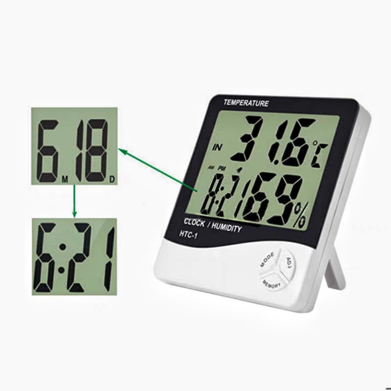 Electronic thermometer Humidity meter high precision HTC-1