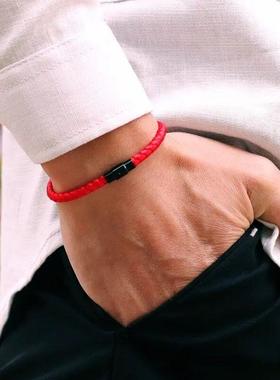 Grade A Keel Rope Bracelet Men Femme Lucky Red Thread Bracle