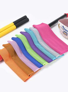 Outdoor Summer Cooling Ice Towel Microfiber Quick Drying Por