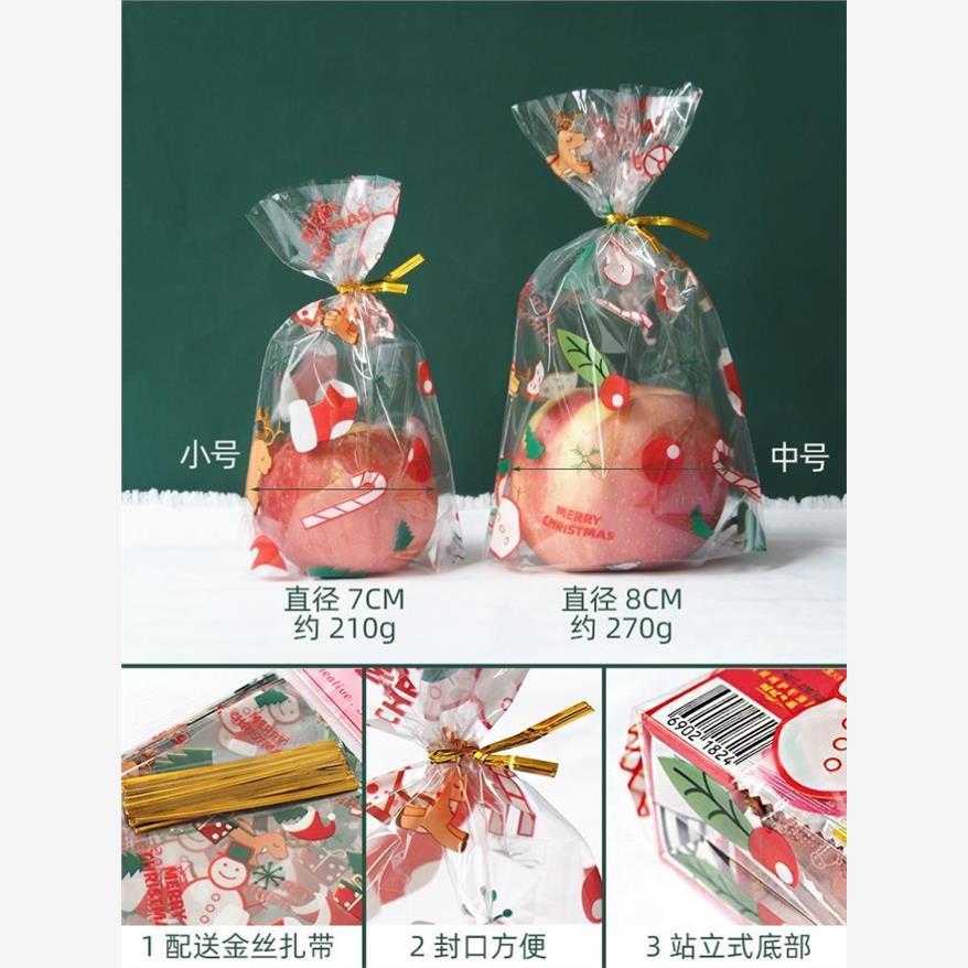 10/20pcs Printed Gift Bags Polka Dots Plastic Candy Bag Chil