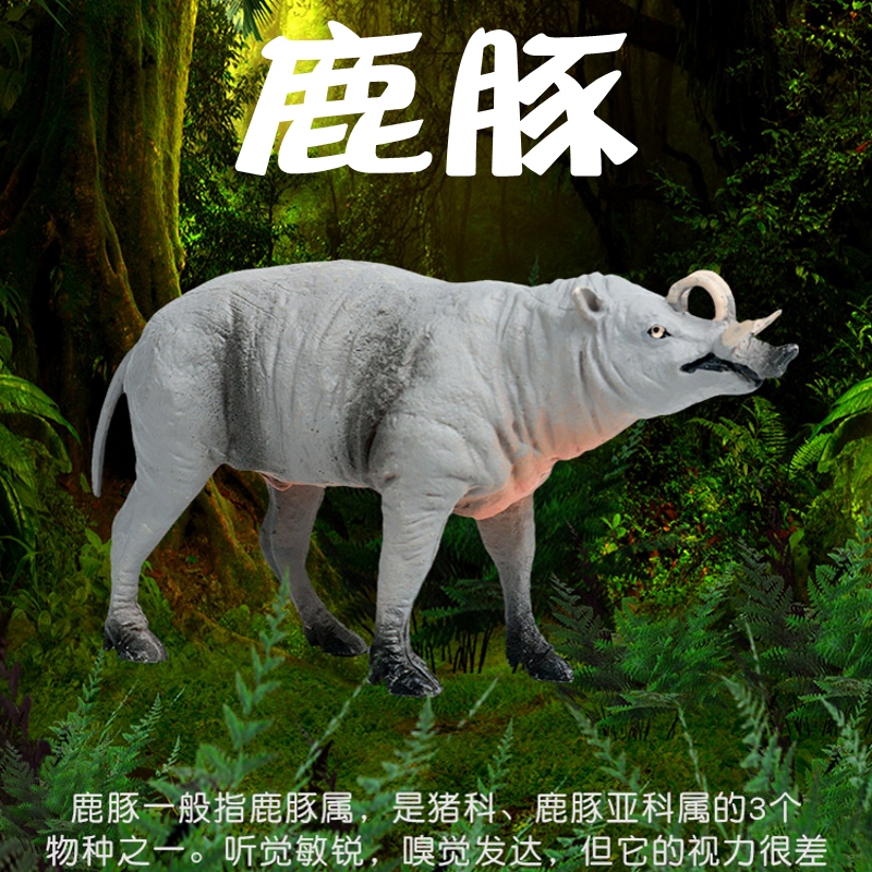 林畅模玩鹿豚模型仿真动物玩具