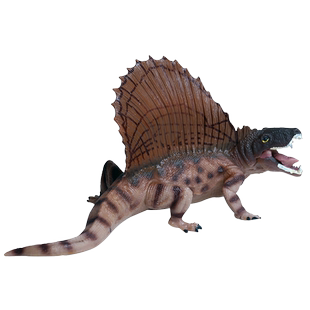 林畅模玩二叠纪帆龙异齿龙长棘基龙儿童恐龙模型玩具仿真动物世界