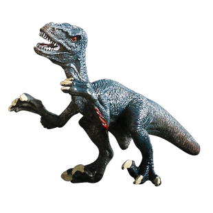 林畅模玩塑胶儿童恐龙模型玩具仿真动物套装艾埃雷拉龙剑龙双冠龙