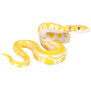 林畅模玩儿童动物园玩具套装仿真蛇模型爬行两栖动物大蟒蛇黄金蟒