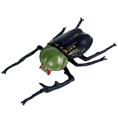林畅模玩儿童昆虫玩具长臂甲虫模型阳彩臂金龟仿真虫子动物套装
