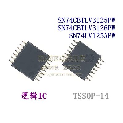 逻辑IC SN74CBTLV3125PW SN74CBTLV3126PW SN74LV125APW