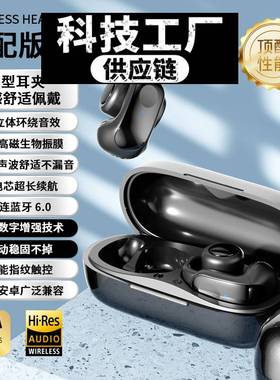 瑞禾科技蓝牙耳机私模新款耳机无线夹耳式超长续航智能新款科技运