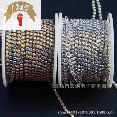 AB彩水钻爪链 2-4mm铜底密抓钻链 diy手机壳美容装饰手链项链配件|ruв категории Цифровые аксессуары, аксессуары для мобильных телефонов, телефон защитный кожух/оболочка - от Buy2taobao.com для оказания профессиональной услуги покупки агента Taobao