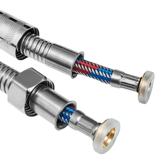 浴室热水器沐浴水管配件1.5/2米不锈钢防爆淋雨淋浴花洒喷头软管