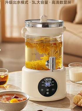 德国捷行养生壶办公室烧水壶保温恒温家用小型煮茶壶多功能煮茶器