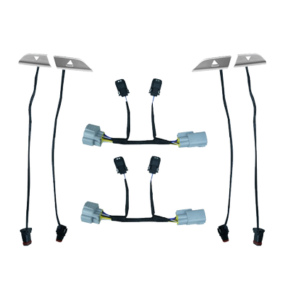 埃尔法威尔法40系带灯后备箱开关