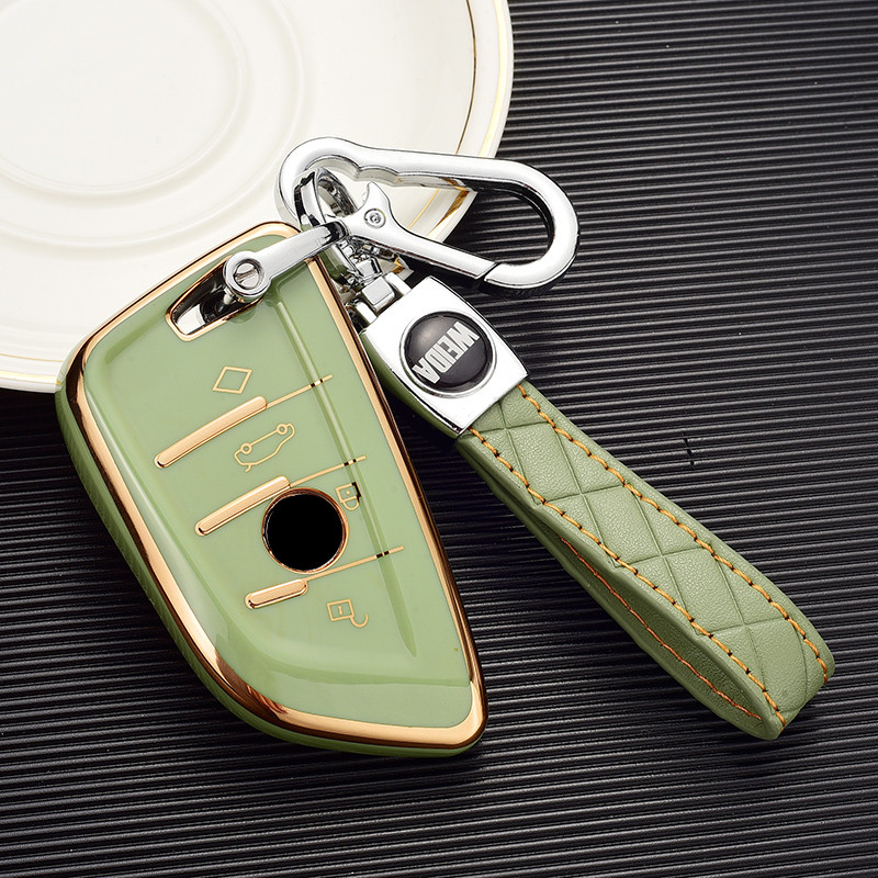 适用2022款宝马3系钥匙套刀锋5系530li钥匙包7系4系X1X3X5X7壳扣