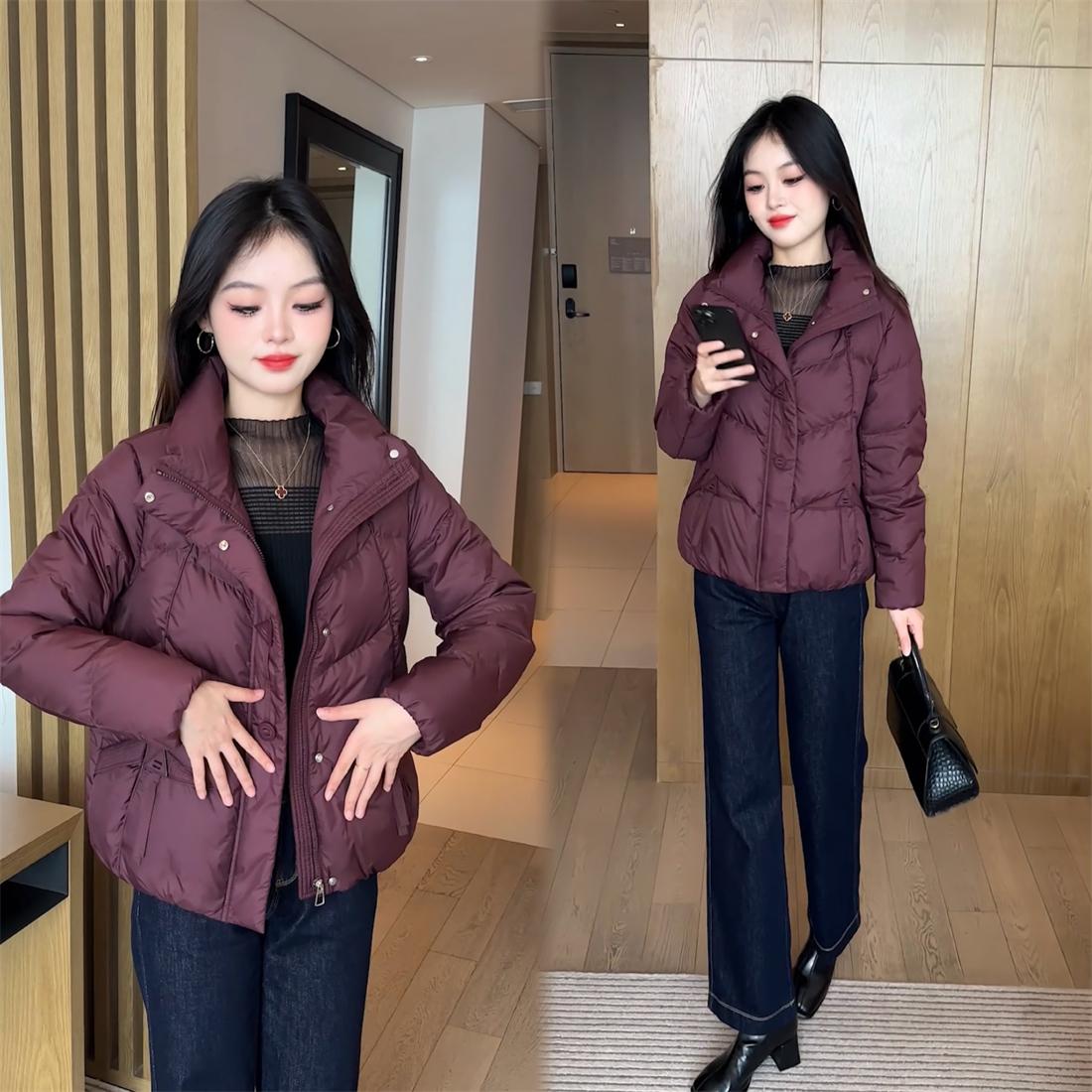 加厚保暖短款棉服外套女士冬季2025新款时尚洋气韩版百搭减龄棉衣