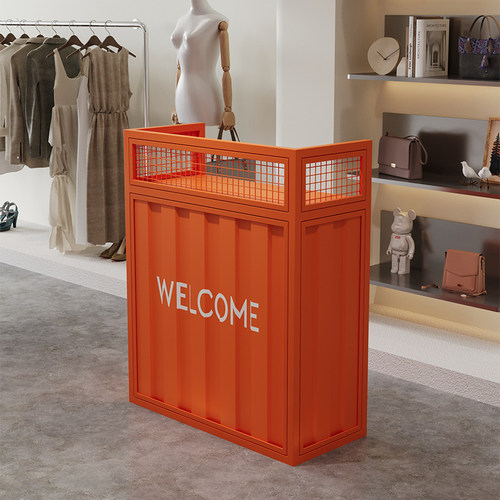 收银台吧台咨客台服务导购台餐饮店铺服装店小型前台迎宾台接待台