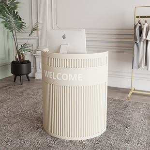 收银台吧台柜台导购服务咨询台引导服装店铺小型前台迎宾台接待台