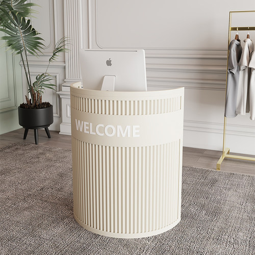 收银台吧台柜台导购服务咨询台引导服装店铺小型前台迎宾台接待台