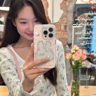 13透明iPhone16 14pro手机壳12 xs软壳7p 15荣耀vivo红米oppo防摔保护套 11创意xr 闪粉碎花米菲苹果16