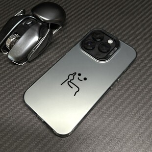 TTON数码适用于苹果15promax手机壳新款iphone14高级感13pro华为12国际手势11小米8plus红米7个性x男女xs全