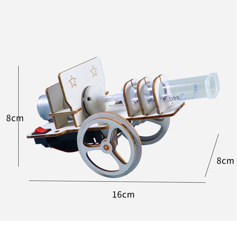 科技小制作空气加农炮手工steam科学小实验气压发射空气炮材料包