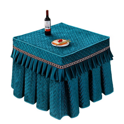 烤火桌子罩套正方形新款麻将机罩