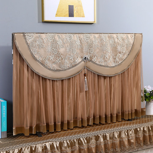 电视机罩防尘罩轻奢液晶电视盖布