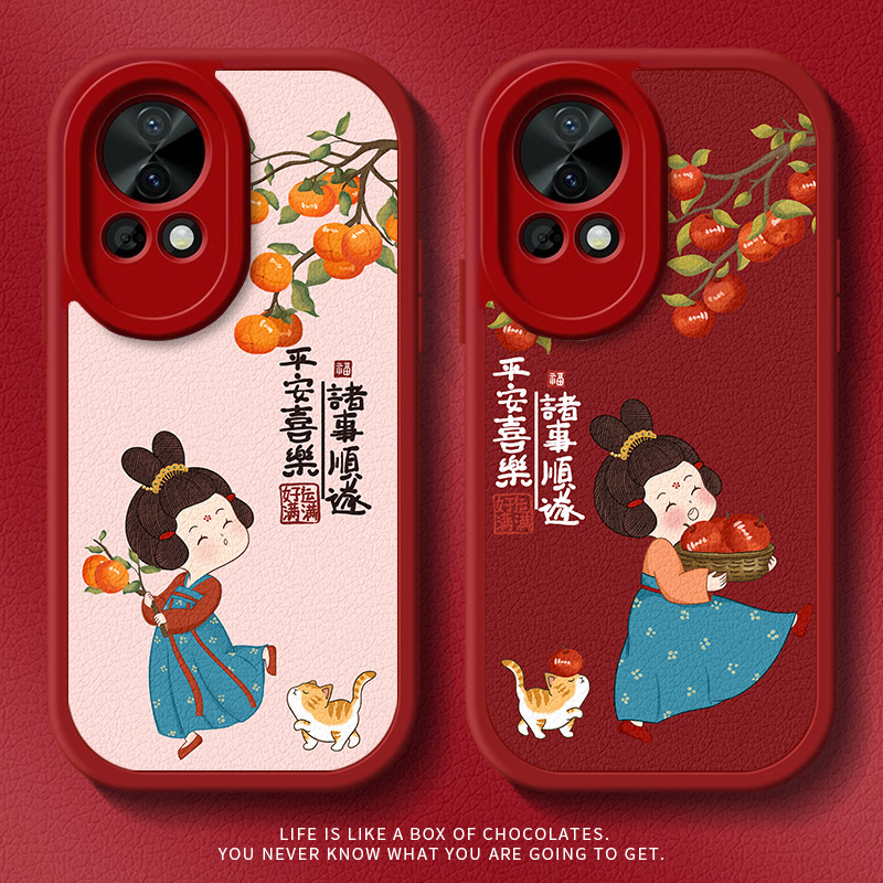 新款唐美人适用华为nova13手机壳硅胶nova12活力版镜头全包nova8中国风nova10pro小众nova9软nova7防摔nova14