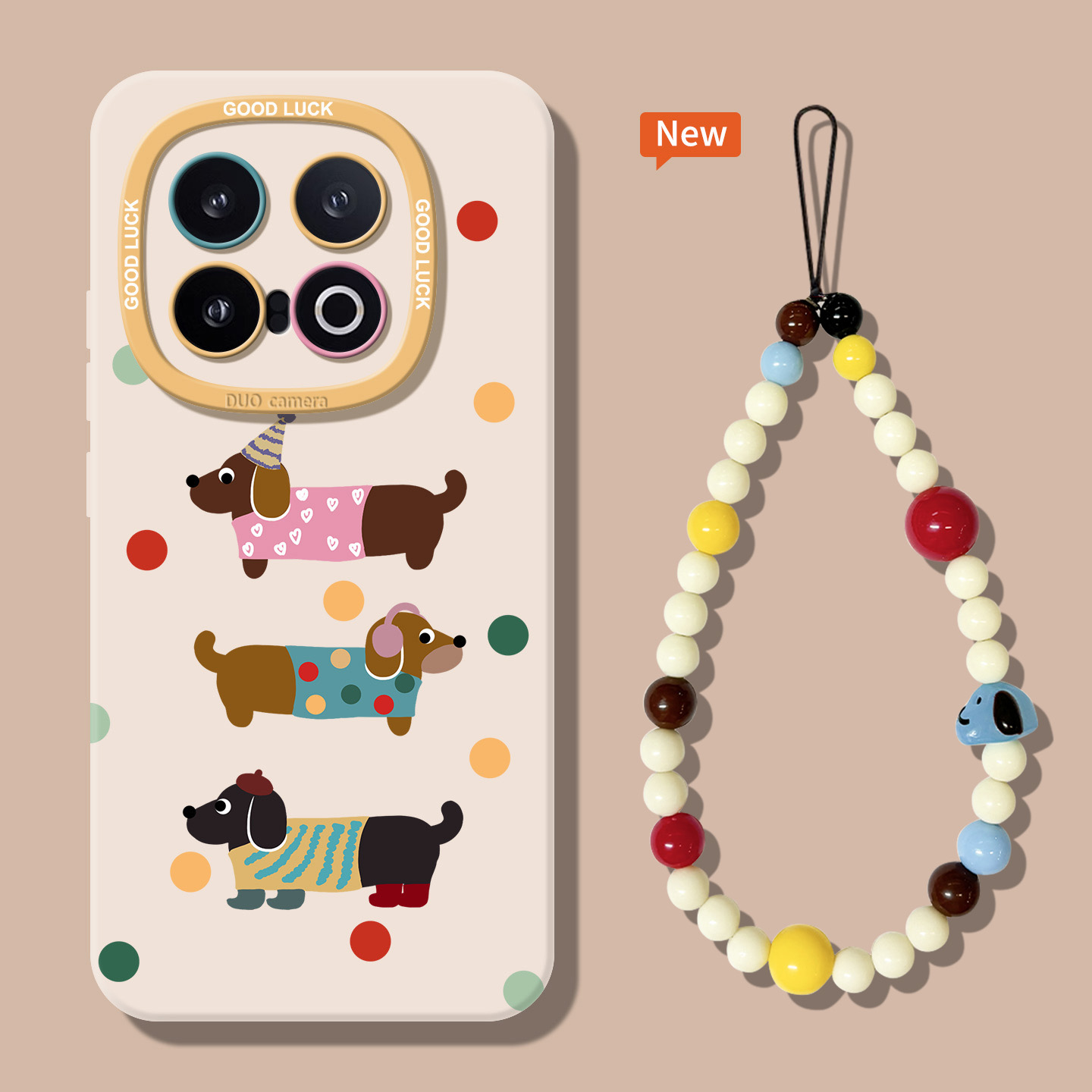 波点小狗小猫适用vivox200pro手机壳液态硅胶x100镜头全包iqoo13可爱12带挂绳z9turbo女生z10turbo好看neo10