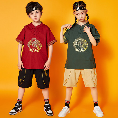 男童汉服儿童国潮男孩薄款中国风