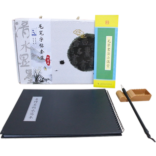 草书水写王羲之十七帖尺牍智永怀素于右任千字文孙过庭书谱水写布毛笔字帖套装描红临摹清水重复书写初学