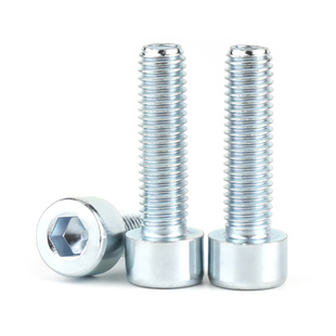 国标8.8级镀锌内六角螺丝钉螺栓M3M4M5M6M8M10M12-M24*16/20/25mm