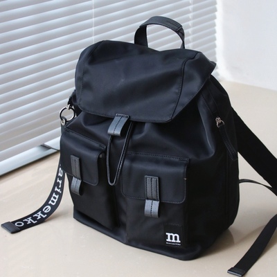 北欧芬兰小众marimekko玛丽美歌男女通用尼龙布印花防水双肩背包