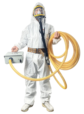 防毒面具长管空气呼吸器