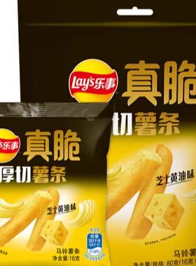 乐事厚切芝士咸蛋黄薯条