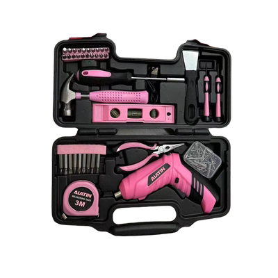 alatin仙女工具箱电动螺丝刀工具套装家庭五金家用套装女生电钻