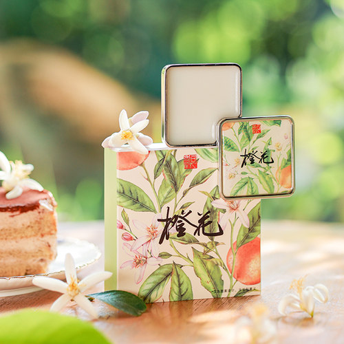 橙花固体香膏淡香持久柚子花