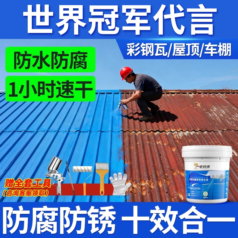 【国补立减15%】彩钢瓦翻新水漆