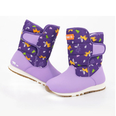 雪地靴子2025新款 短靴 子中大童靴加绒防水冬款 冬季 棉靴男女儿童鞋