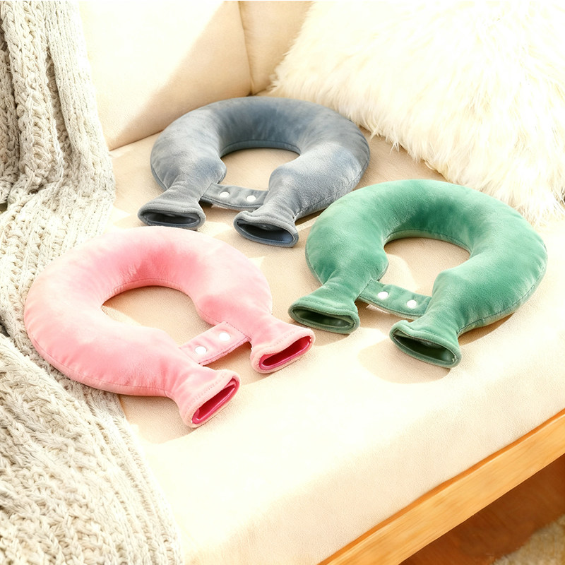 颈椎热水袋注水热敷脖子U型护颈保温颈椎可拆洗灌水防爆2025新款,居家日用,热水袋,淘宝优惠券,粉丝福利购,淘宝优惠卷