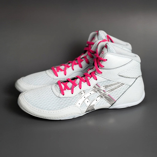 亚瑟士asics摔跤鞋男拳击鞋女深蹲硬拉举重格斗儿童大童专业搏击