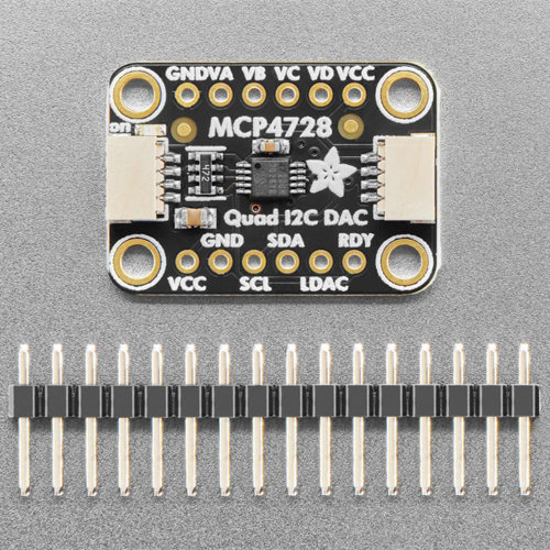 4470 MCP4728 四路DAC输出 带 EEPROM 模块 兼容STEMMA QT/Qwiic