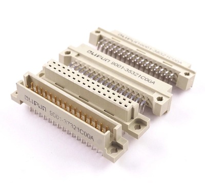 欧式插座9001-35321C00A 36321 37321 38321 2排 32P直弯针公母头